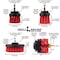 Drill Brush Power Scrubber By Useful Products 5 in W 5 in L Brush, Red R-42OS-2L-QC-DB - alternate 2